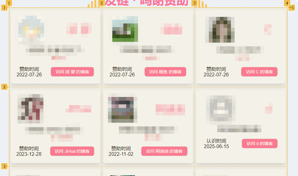 Grid布局实战